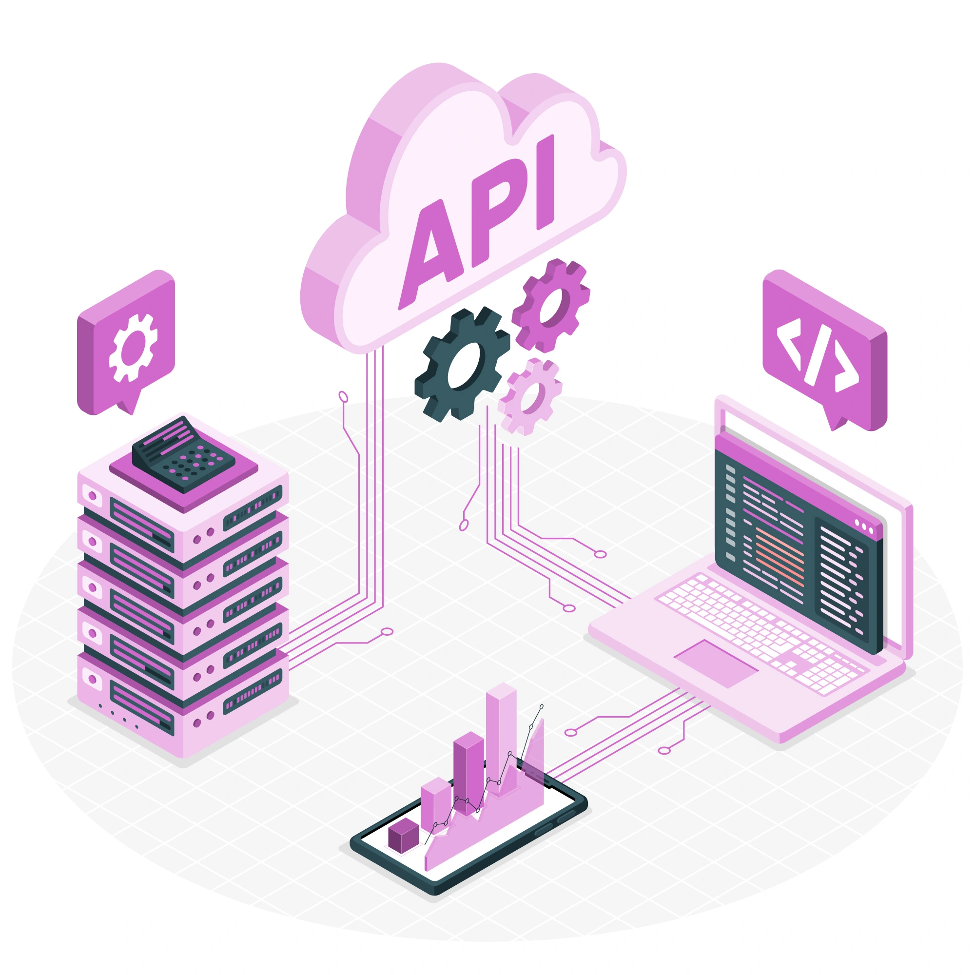 Backend illustration