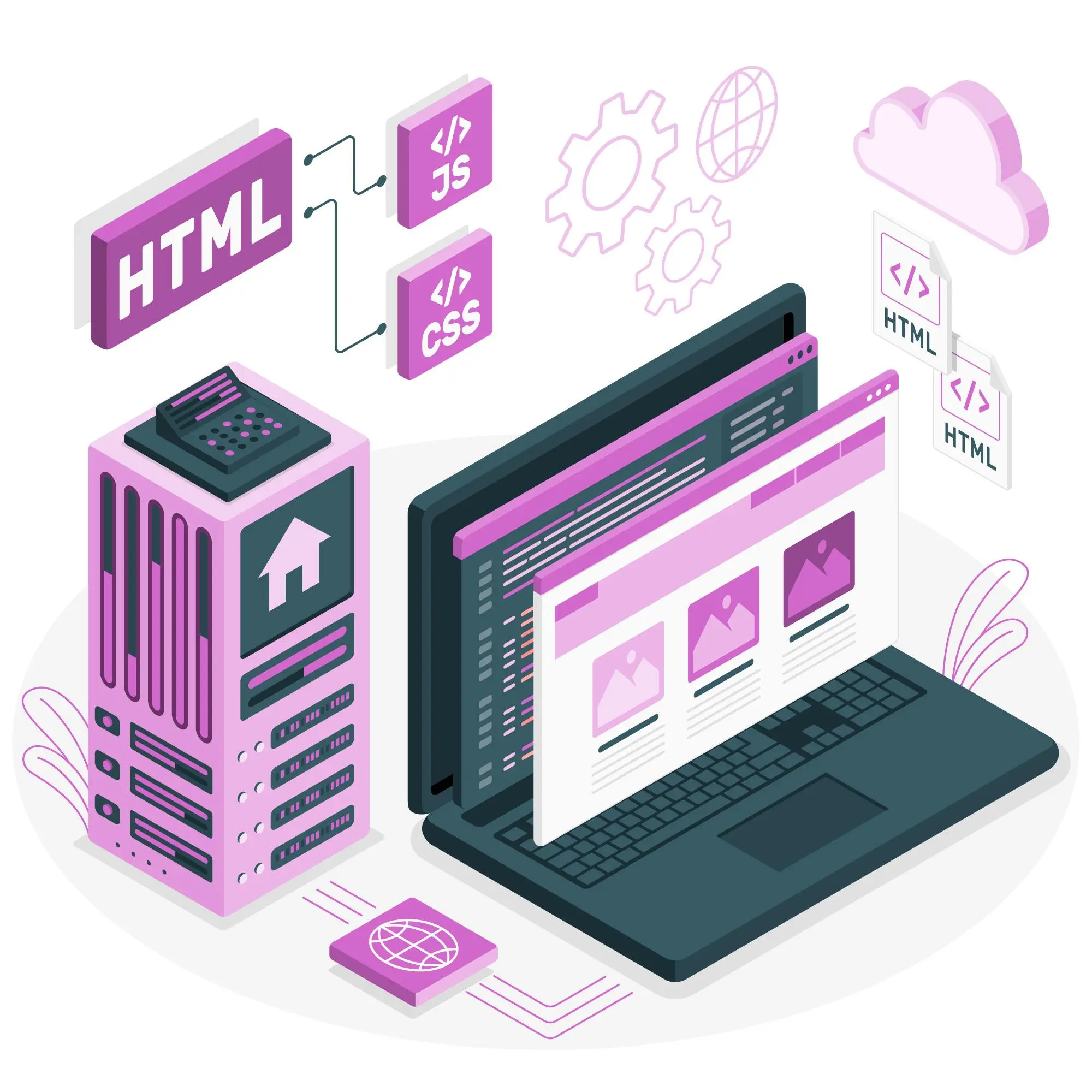 Fullstack illustration